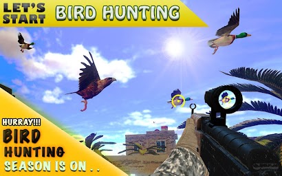 Desert Birds Sniper Shooter 3D