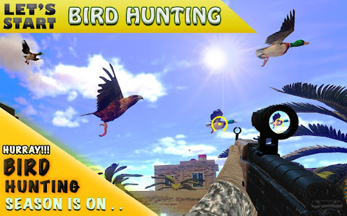Desert Birds Sniper Shooter 3D 4.0 screenshots 1