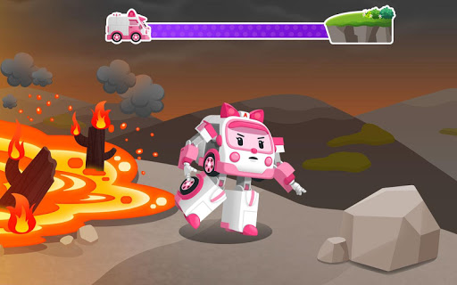 Screenshot of Robocar Poli Earthquake Safety