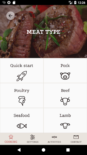 Android application CookPerfect screenshort