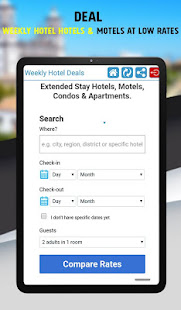 Weekly Hotel Deals: Extended Stay Hotels & Motels screenshots 10