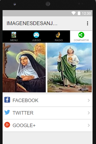 Imágenes de San Judas y Radios
