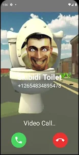 fake call skibidi toilet prank