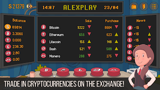 Game screenshot Bitcoin miner: Idle Simulator apk download