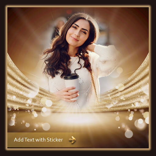 Glitter Photo Frame Editor