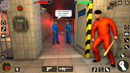 Grand Jail Prison Escape Game MOD APK 2.5 (Dumb Enemy) Android