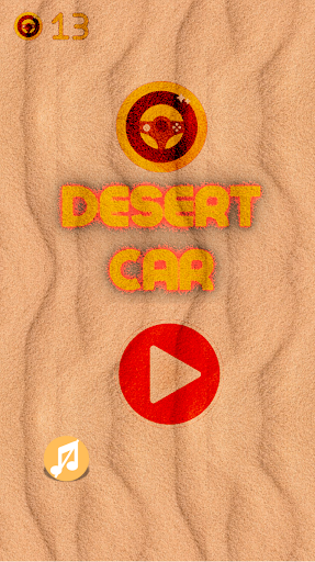 Android application Desert Car screenshort