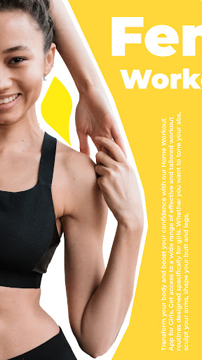 Android application FemFit - Women Home Workout screenshort