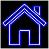 Blue Neon Free Theme icon