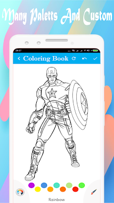 Superhero Coloring Bookのおすすめ画像3