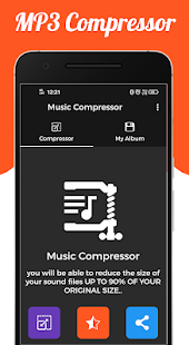 Audio : MP3 Compressor Screenshot