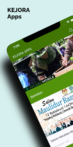 Android application KEJORA Apps screenshort