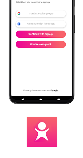 Android application Eventpal screenshort