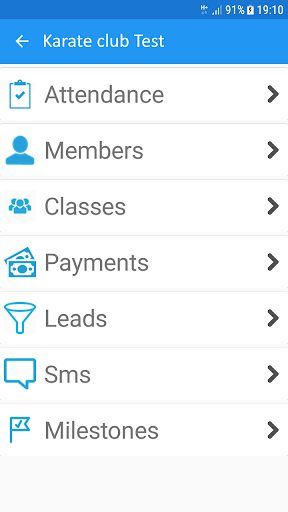 Android application DojoExpert screenshort