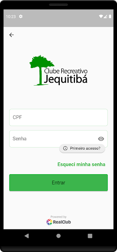 Android application Recreativo Jequitibá screenshort