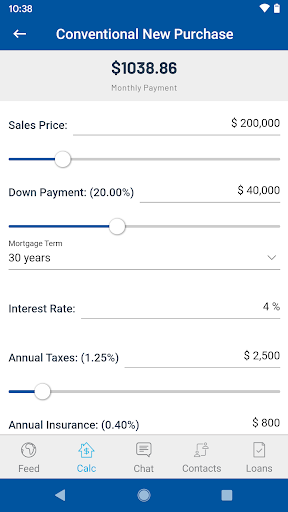 Hybrid Home Loans Screen 3