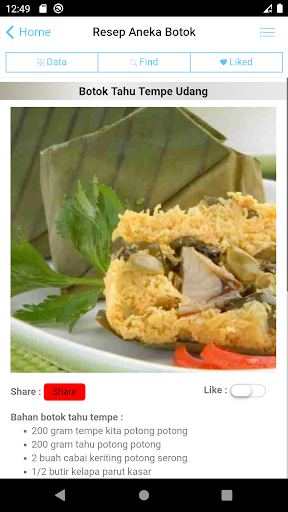 Resep Membuat Botok Lezat Screen 3