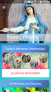 Screenshot 1 Rosary Audio Catholic android
