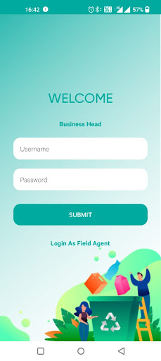 Android application Reeloop | Nothing goes waste screenshort