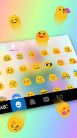 screenshot of Rainbow Unicorn Poop Keyboard 