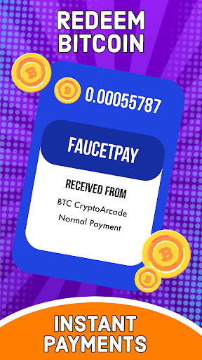 Crypto Arcade earn Rewards Screen 2