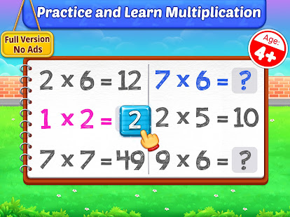 Скачать Multiplication Kids - Math Multiplication Tables Онлайн бесплатно на Андроид