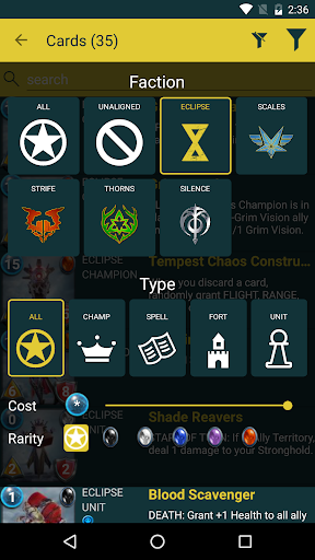 Dragon Front Companion Screen 2