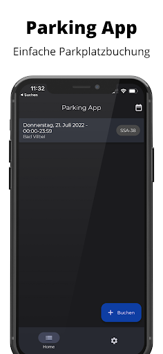 Parking App Screen 3