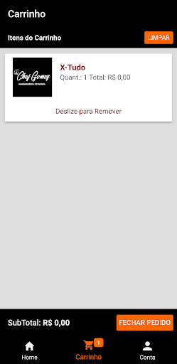 Chef Gomez Burger e Petiscaria Screen 3