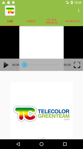 Android application Telecolor screenshort