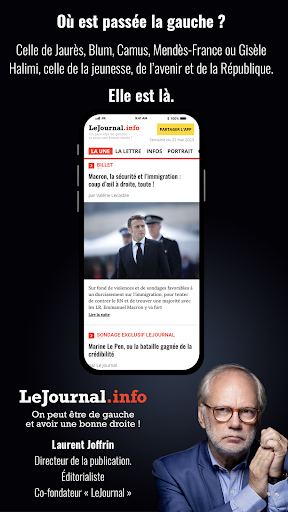 Android application LeJournal.info screenshort