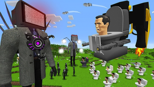 TVman vs Skibidi Mod Minecraft
