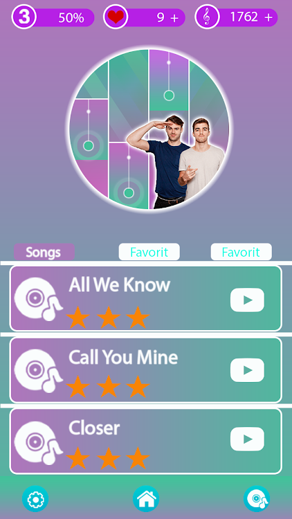 The Chainsmokers Piano Tiles - 1.0 - (Android)