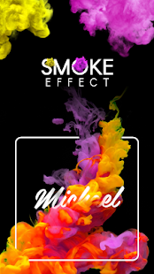 Name Art Smoke Effect Tangkapan layar