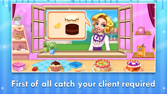 Little Kids Chef Cake Bakery