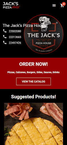 Android application The Jack's Pizza House screenshort