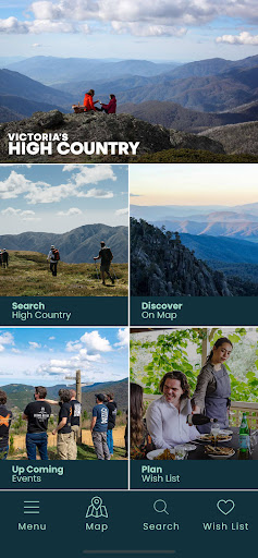Android application Victoria's High Country screenshort