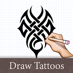Значок приложения "Draw Tattoo Designs"