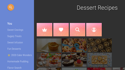 Screenshot of Dessert recipes