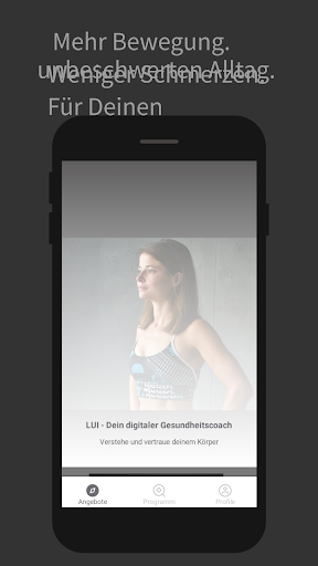 Android application LUI - Training neu denken! screenshort