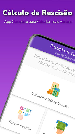 Android application Cálculo Rescisão screenshort