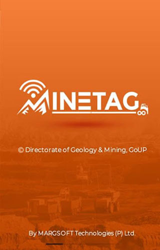 Android application MineTag Tracker screenshort