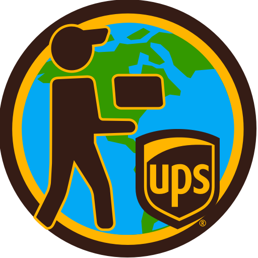 UPS Global Pickup & Delivery logo