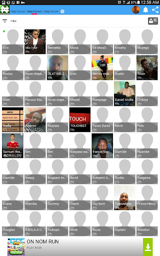 Android application Nairaland Help App screenshort