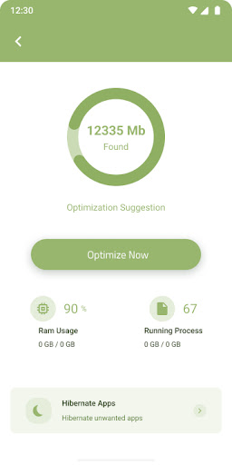Android application ECO Launcher screenshort