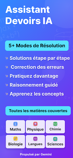 Aperçu de l'application