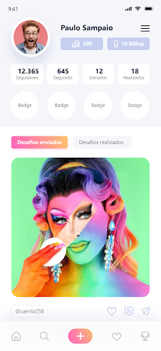 Android application App Duvido screenshort