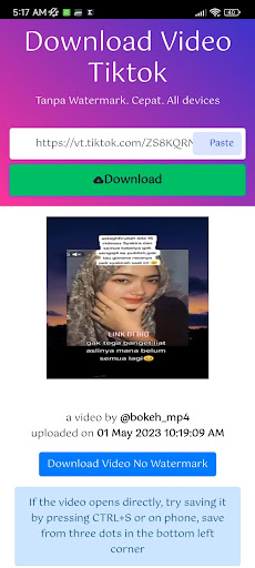 Android application Download TT Viral screenshort