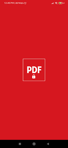 Android application PDF Password Protector Pro screenshort
