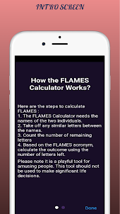 FLAMES - FUNNY GAME